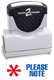 Accustamp 2-Color Stock Pre-Inked Stock Stamps